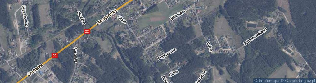 Zdjęcie satelitarne Jarzębinowa ul.